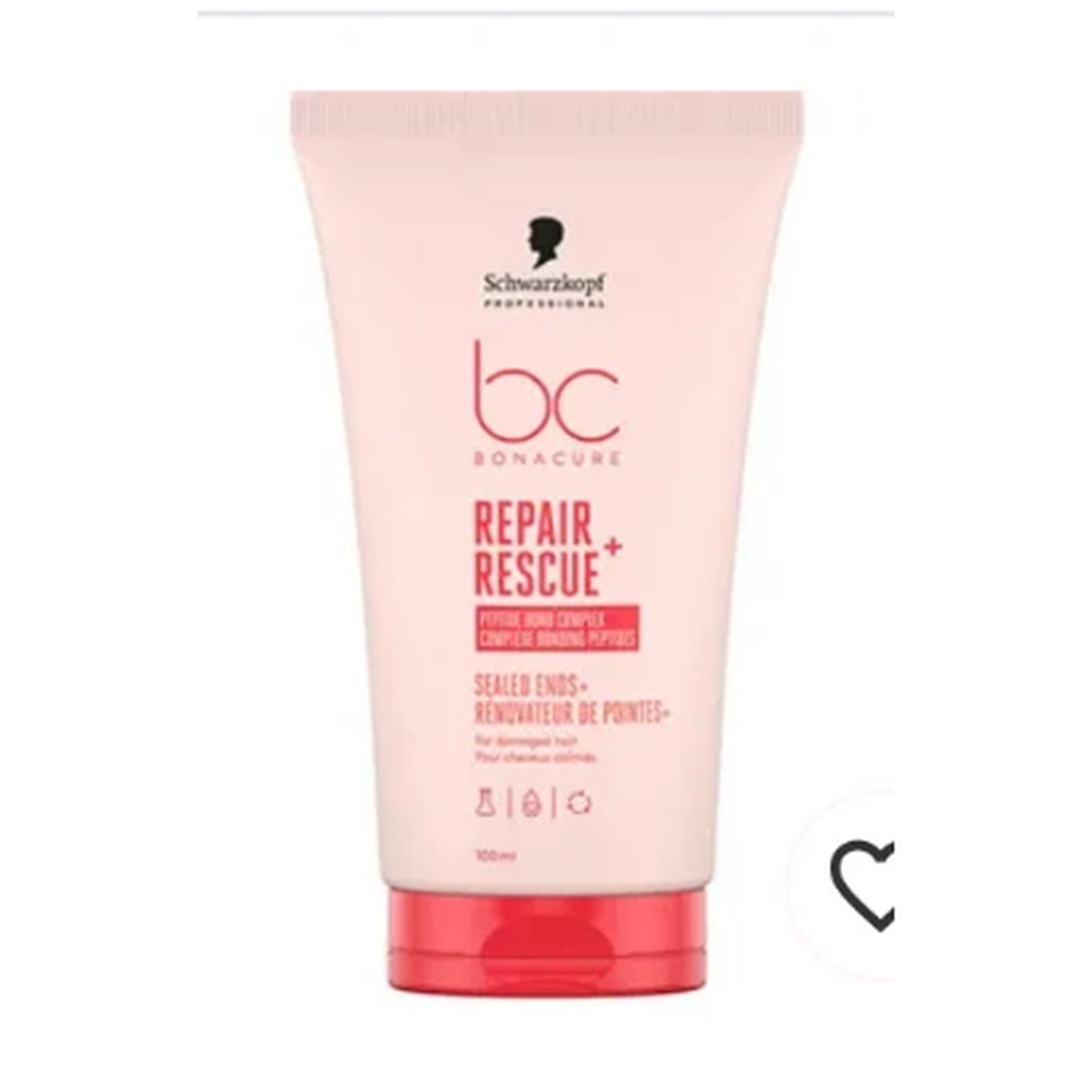 BC Bonacure Repair Rescue+ Sealed Ends Rénovateur de Pointes 100 ml